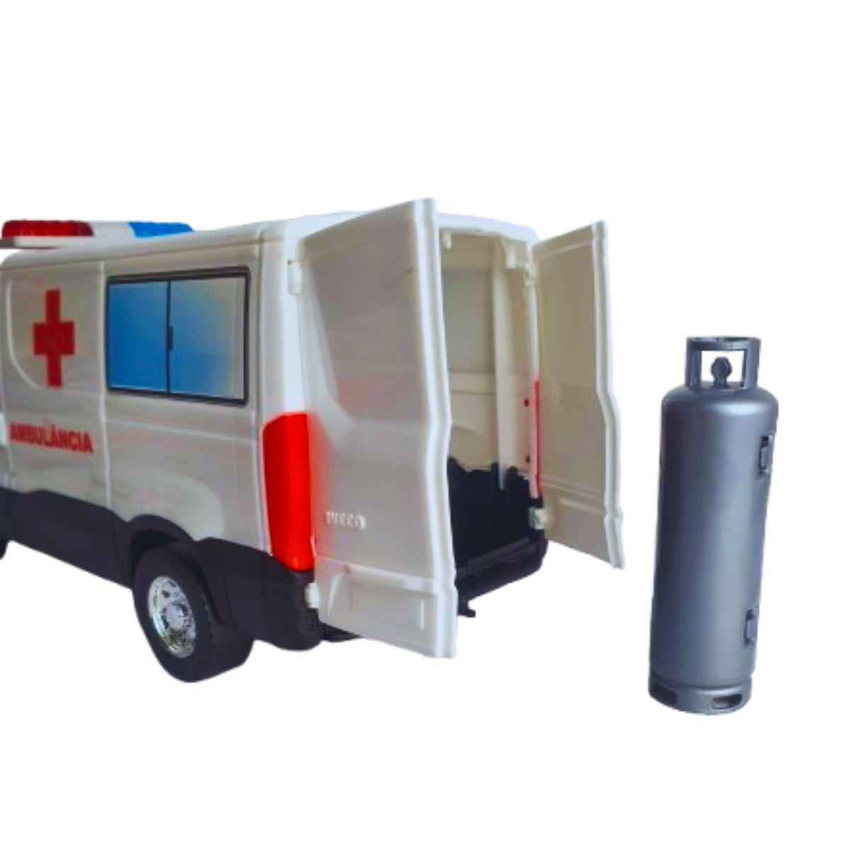 Brinquedo Infantil Ambulância Iveco Daily - Usual Brinquedo Infantil Ambulância Iveco Daily - Usual